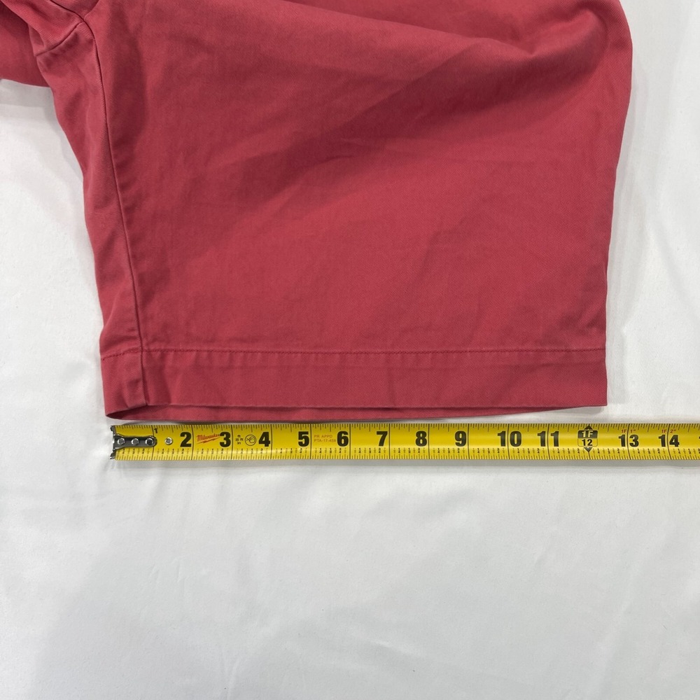 Vintage Polo Ralph Lauren Prospect Shorts Mens 38 Pink 9"‎ Chino Cotton Pink - Picture 7 of 10